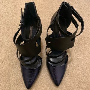 BCBG pointed toe heels